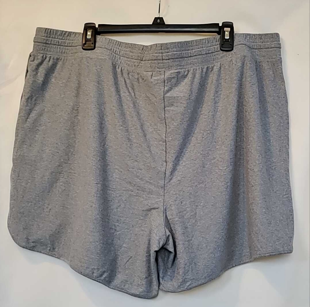 Athletic Works Women's Gray Athletic Shorts Size-1X - Picture 2 of 4
